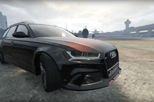 Realistic handling for AUDI RS6 AVANT-Top Speed 313kmh